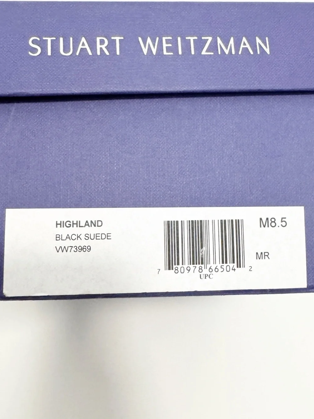 STUART WEITZMAN Highland suede over-the-knee boots Black Size 8.5